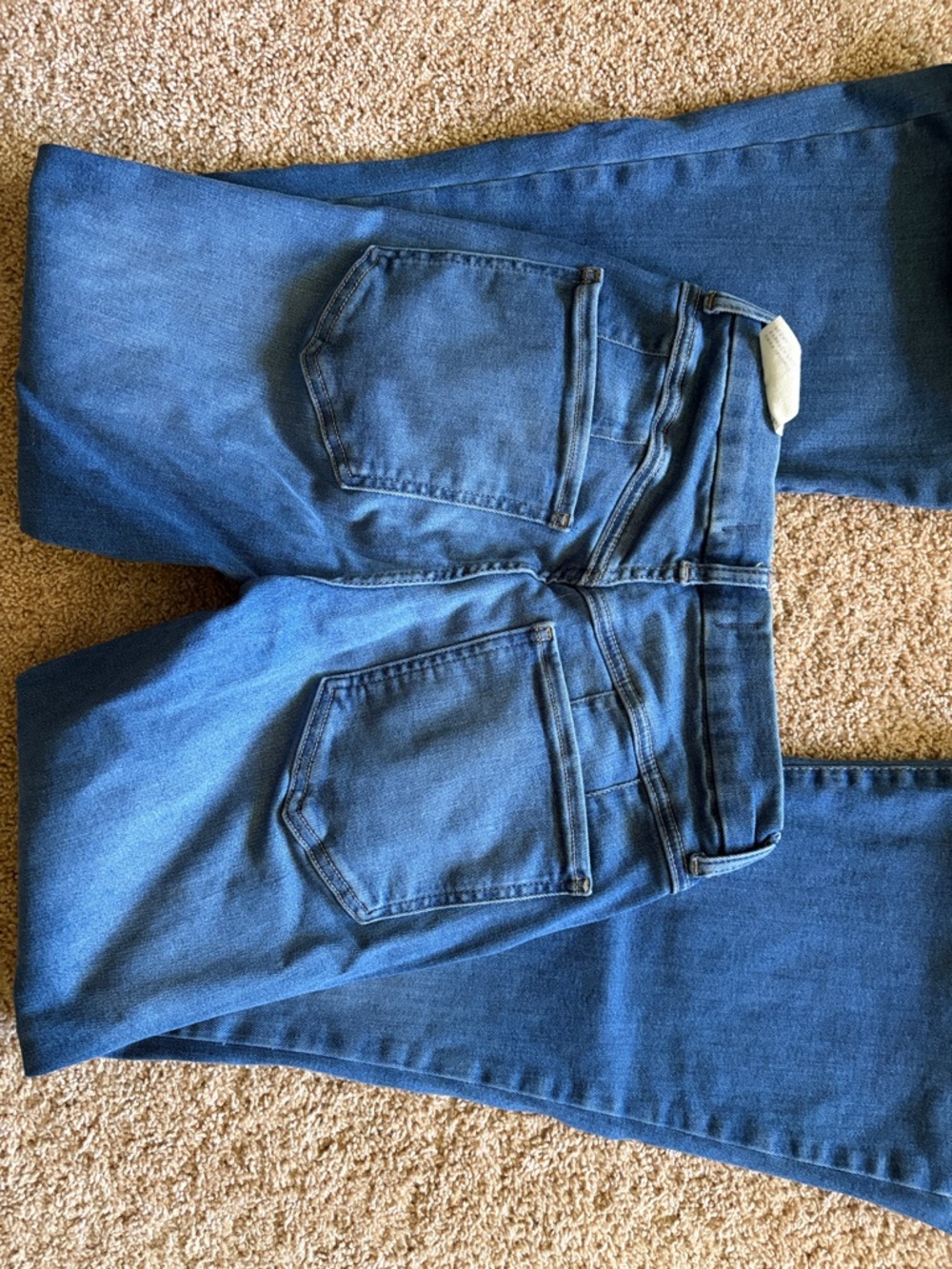 Free People We The Free CRVY Infinite Stretch Pull On Flare Jeans Small NWT - Picture 5 of 6
